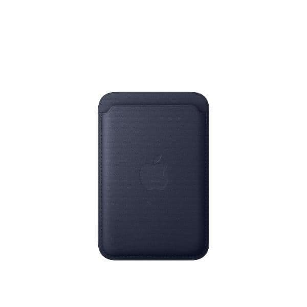 Portafoglio MagSafe in tessuto FineWoven per iPhone - Blu navy