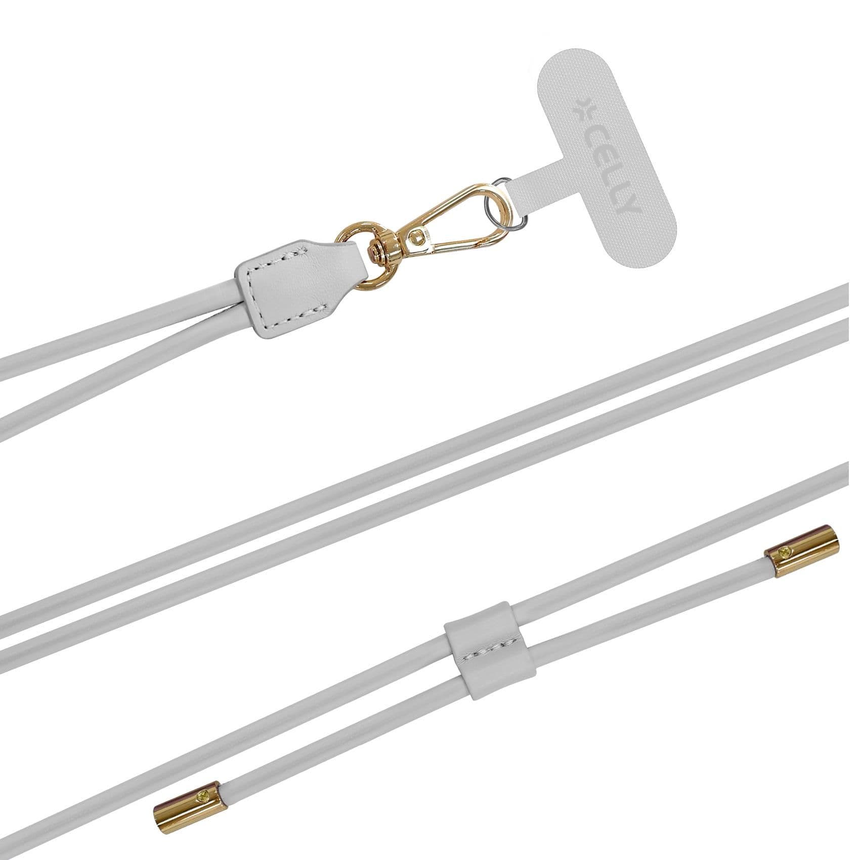 COLNECKLACET - Laccio da collo per smartphone, lunghezza cavo 140cm, regolabile (OFFSET COLLECTION)