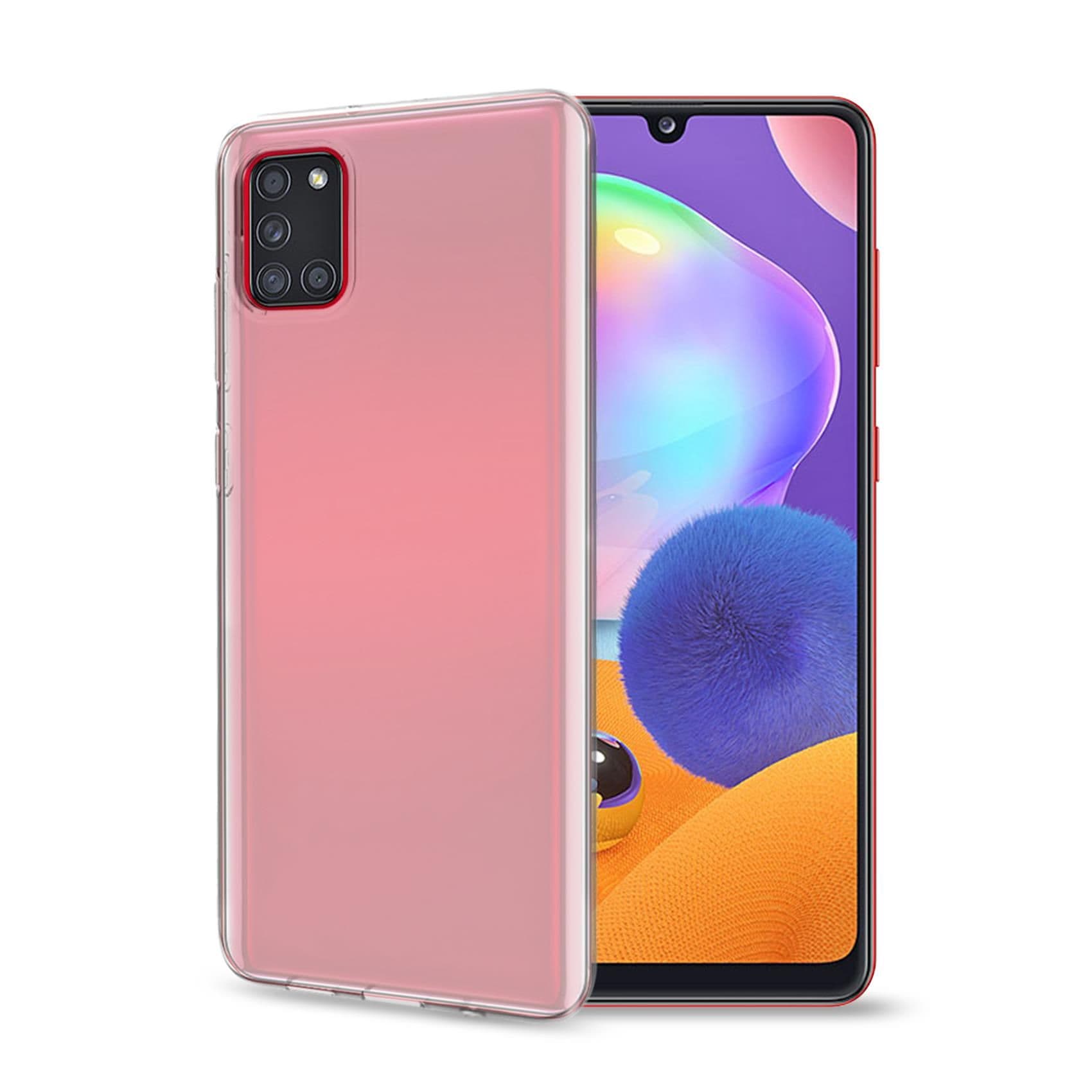 GELSKIN - Cover morbida trasparente in TPU compatibile con Samsung Galaxy A31