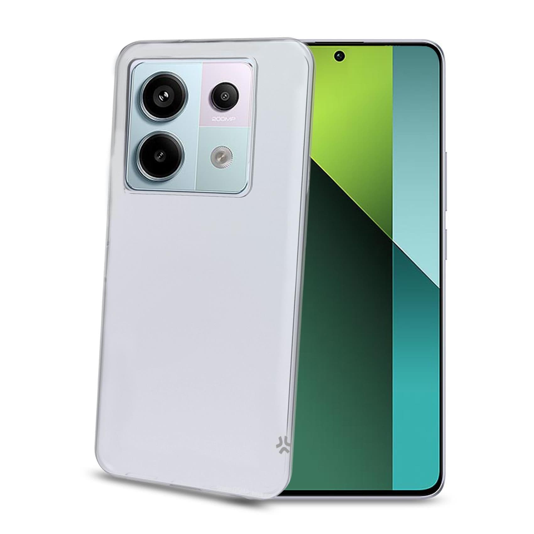 GELSKIN - Cover morbida trasparente in TPU compatibile con Xiaomi Redmi Note 13 Pro 5G