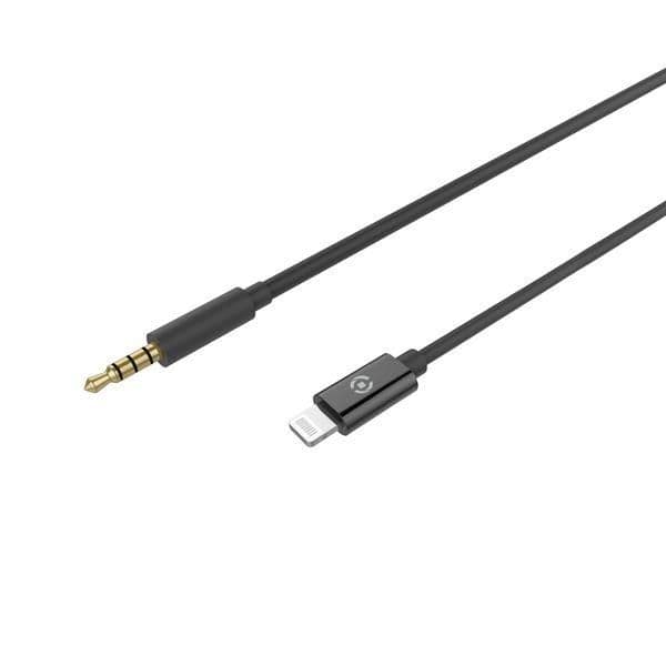 USBLIGHT35MM - Cavo audio stereo Lightninga Jack 3.5mm, lunghezza 1 metro, certificazione "MFI"
