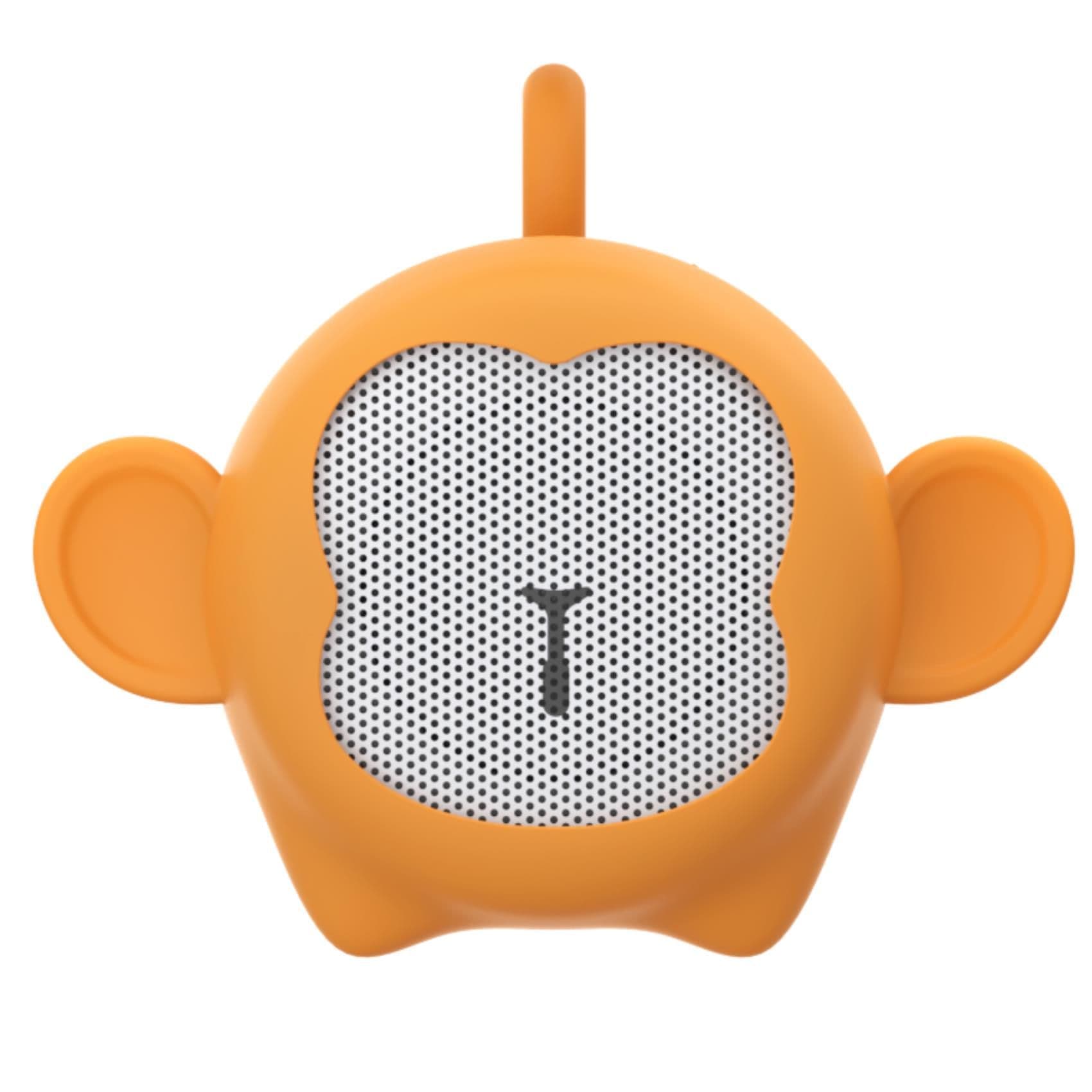 WSMONKEY - Speaker wireless, potenza audio 3 Watt, forma di animale, porta USB-C