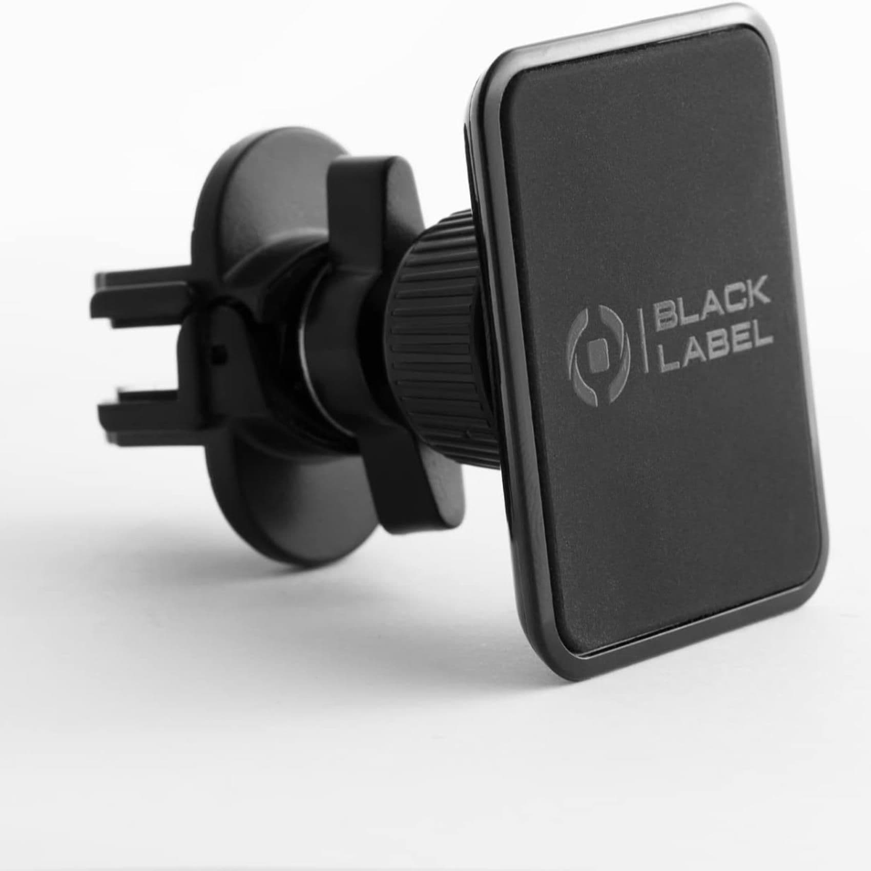 BLMAGHOLDER - Supporto da auto magnetico, utilizzo bocchette di aereazione, testina girevole 360°, universale grazie alla piastra metallica magnetica