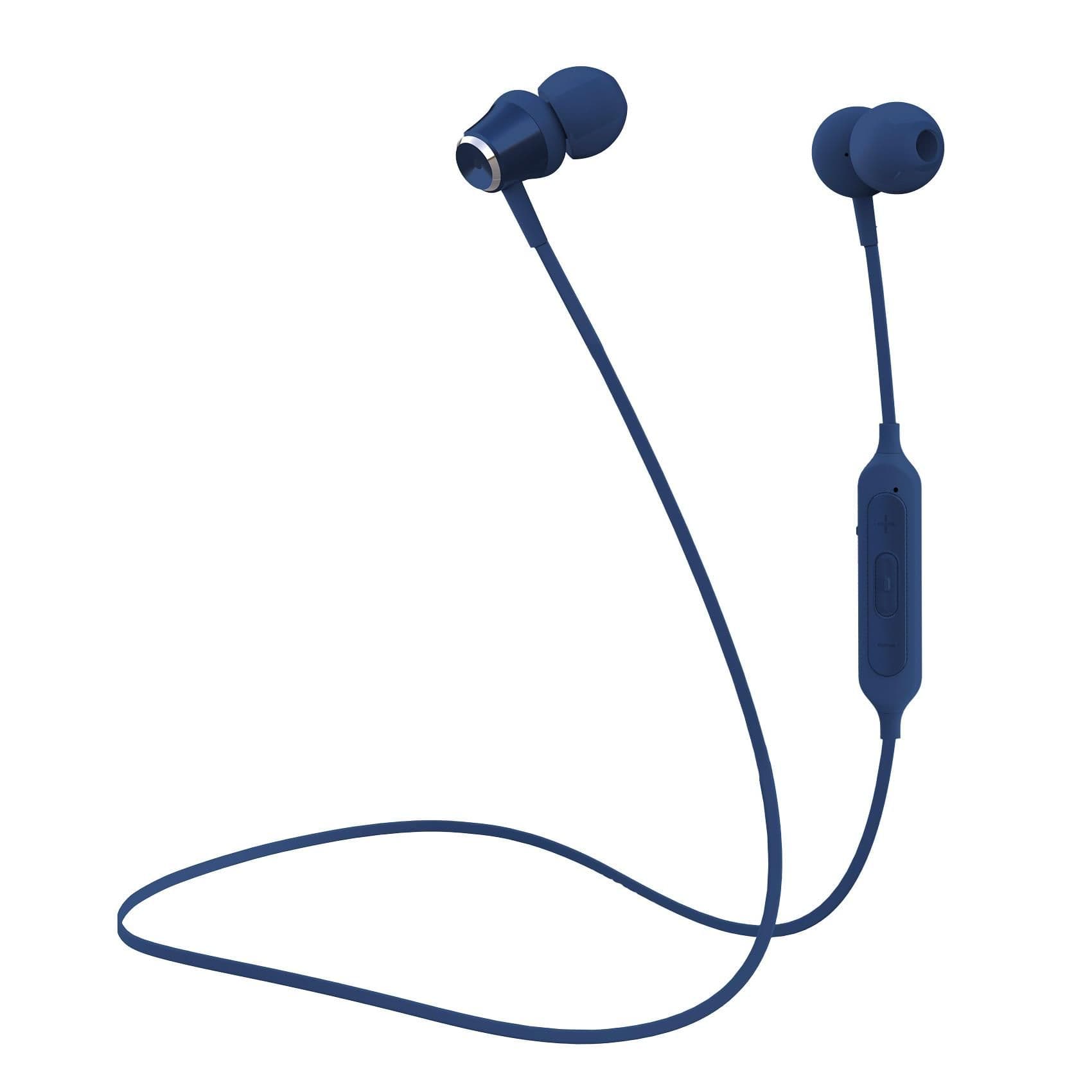 BHSTEREO2 - Auricolare stereo Bluetooth IN-EAR, cavo anti-groviglio, microfono integrato, remote control