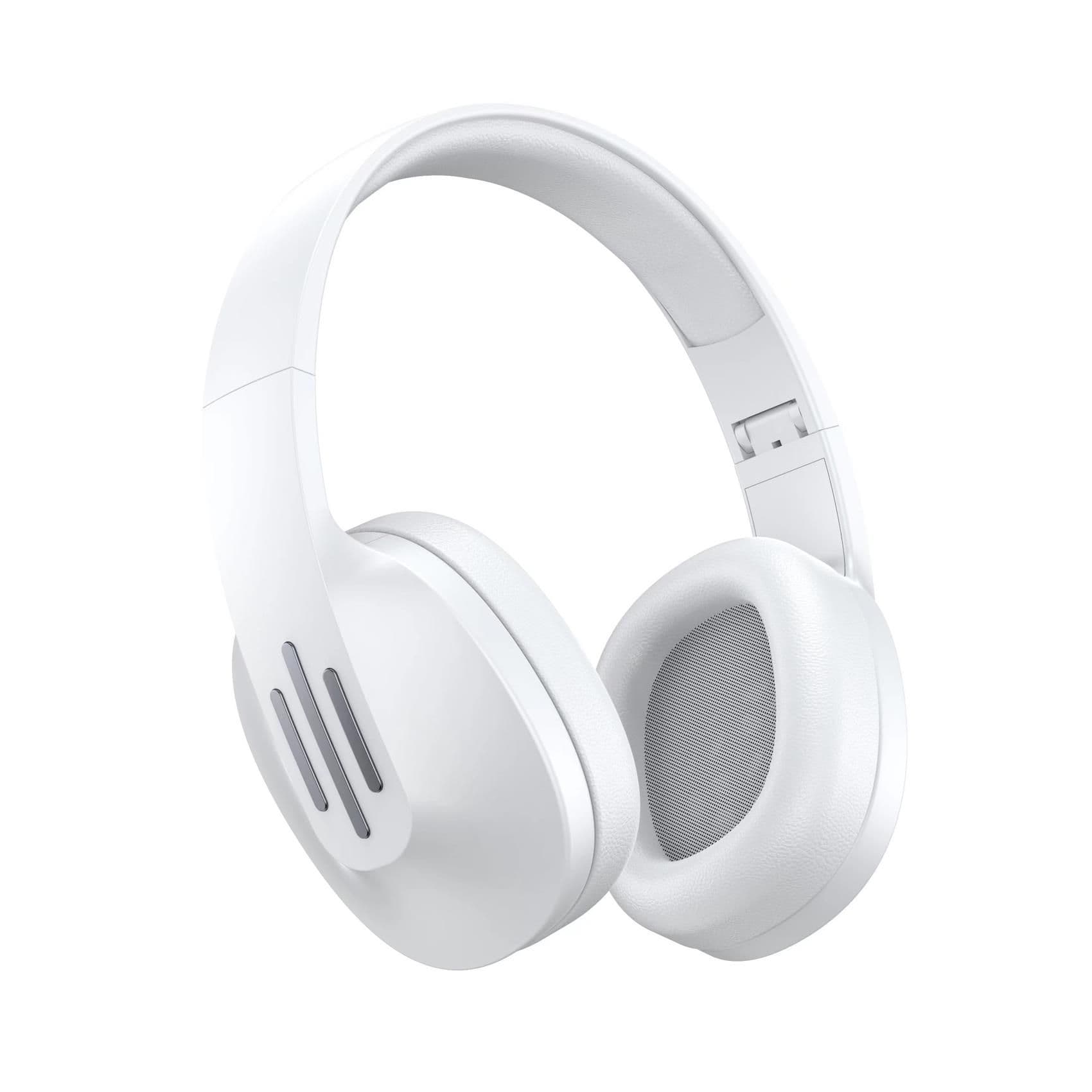 FLOWBEAT - Cuffia wireless, padiglioni imbottiti, archetto regolabile, microfono integrato, 7 ore di riproduzione