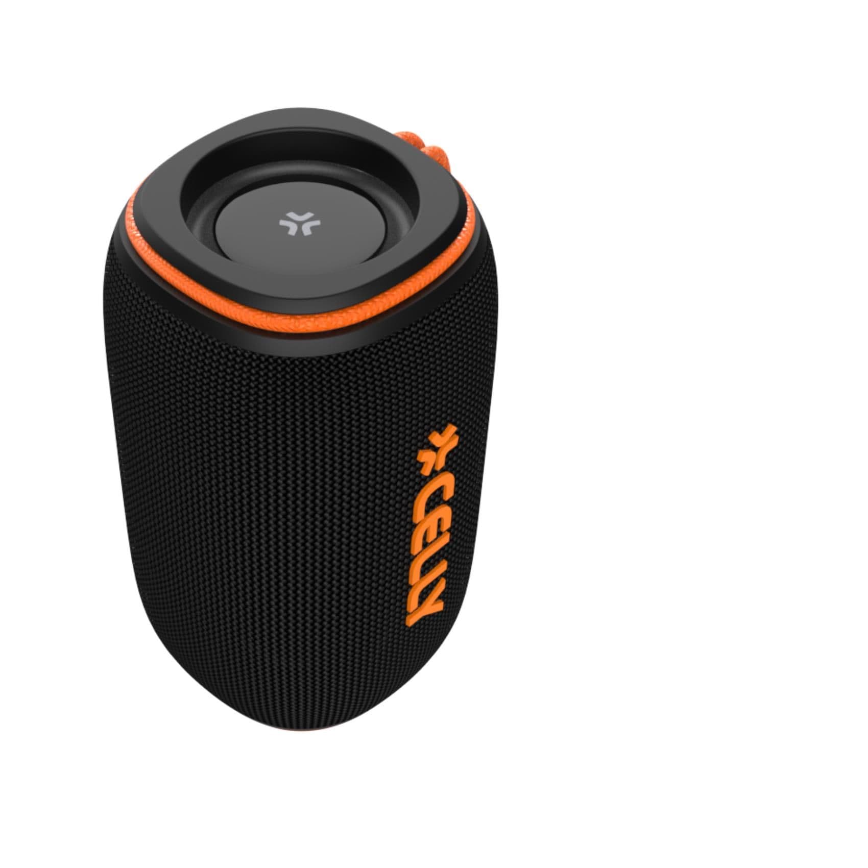 AURA15W - Speaker wireless, potenza audio 15 Watt, luci RGB, porta USB-C, cavo jack 3,5mm incluso, funzione vivavoce