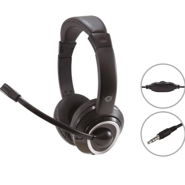 CUFFIE PROFESSINALI STEREO 3.5mm con Microfono e Controllo remoto