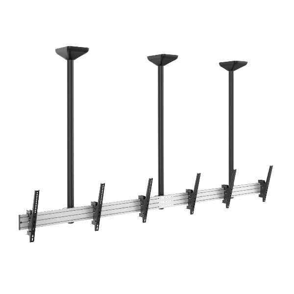 EQUIP - STAFFA TRIPLA TV DA SOFFITTO 45"-50"