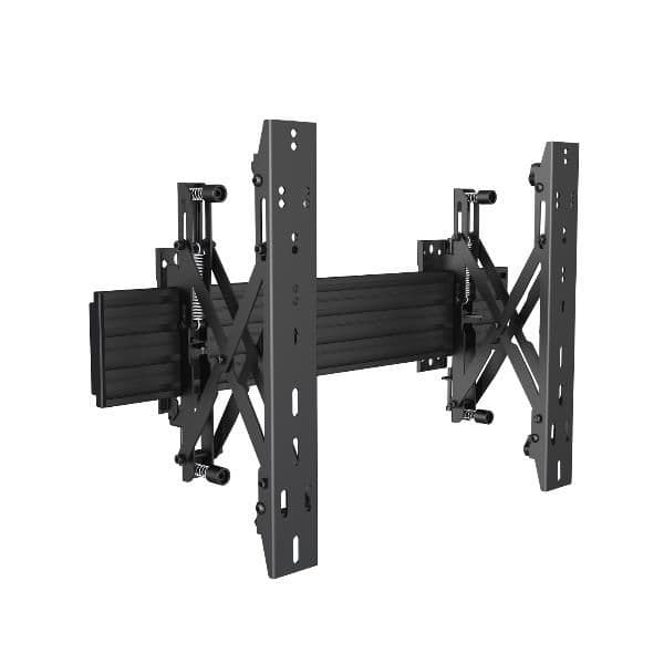 EQUIP - STAFFA TV PARETE 37"-65" MODULARE Push-In Pop-Out