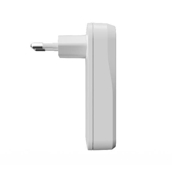 ChargePlus Dual USB-C Slim Wall Charger 45W EU - White
