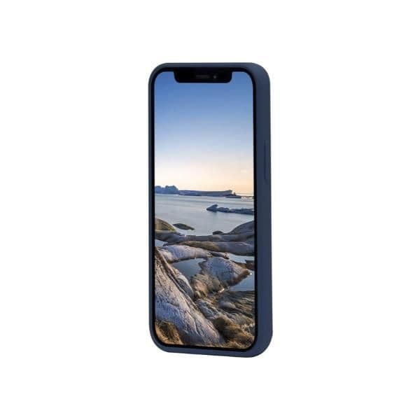Greenland - Custodia in Plastica Riciclata per iPhone 12 mini - Blu Notte