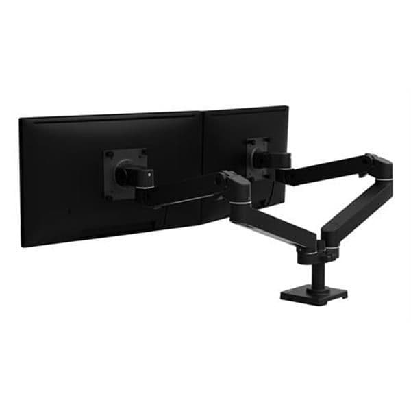 BRACCIO PER DOPPIO MONITOR LX PRO (NERO)