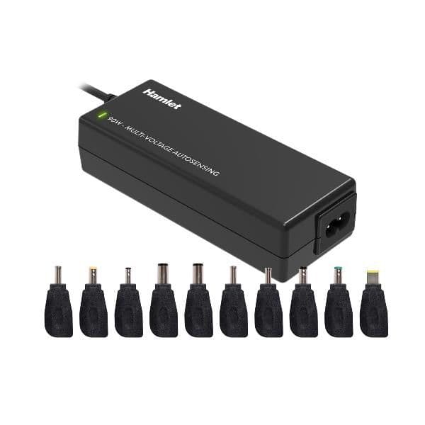 XPWNB-9010T Alimentatore Universale per Notebook 90W Compact Autosensing - 10 Tips