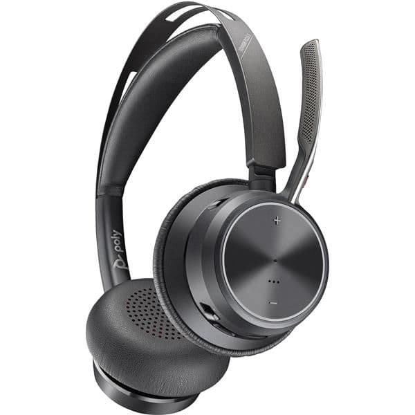 Cuffie HP Poly Voyager Focus 2 USB-C-C Headset +USB-C/A Adapter
