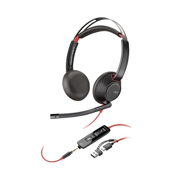 Cuffie stereo Poly Blackwire 5220