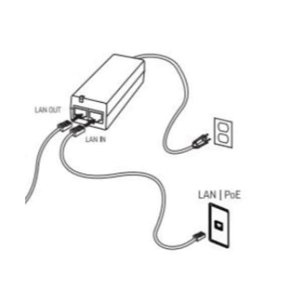 Poly Trio C60 Power Supply with Power Cord and CAT-5