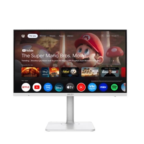 Modern MD272UPSW, UHD, TYPE-C 65W, USB HUB, SPEAKERS, PIVOT, ATTACCO VESA, SMART MONITOR, BIANCO
