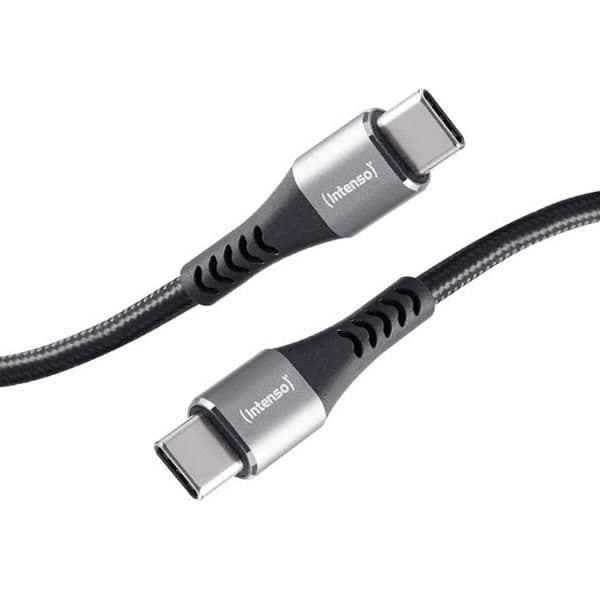 Intenso Cavo USB-C Spina USB-A,1.5 m Nero altamente flessibile