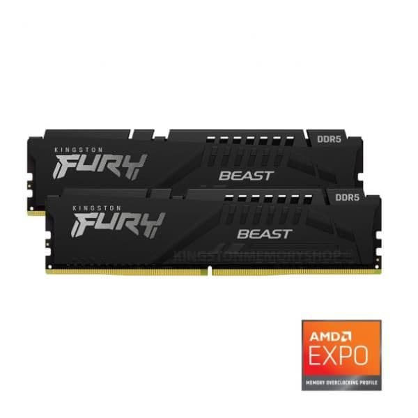 Kingston Fury Beast 32 GB (16 GB x2) DDR5 5600 MT/s DIMM non ECC