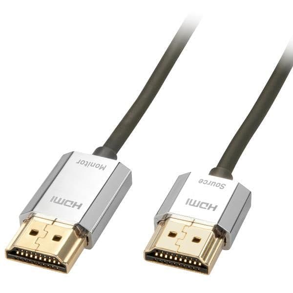 HDMI Slim SILVER 1M