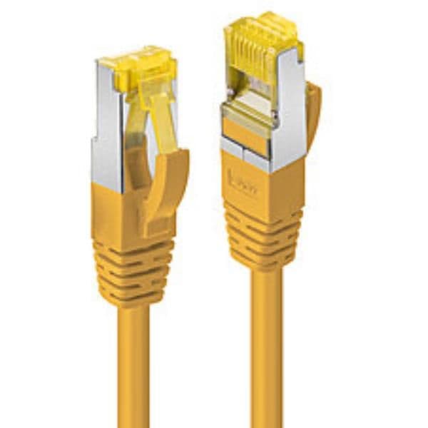 Cavo di Rete RJ45 S/FTP LSZH Giallo, 0.3m