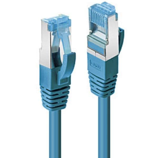 Cavo di Rete Cat.6A S/FTP LSZH Blu, 15m