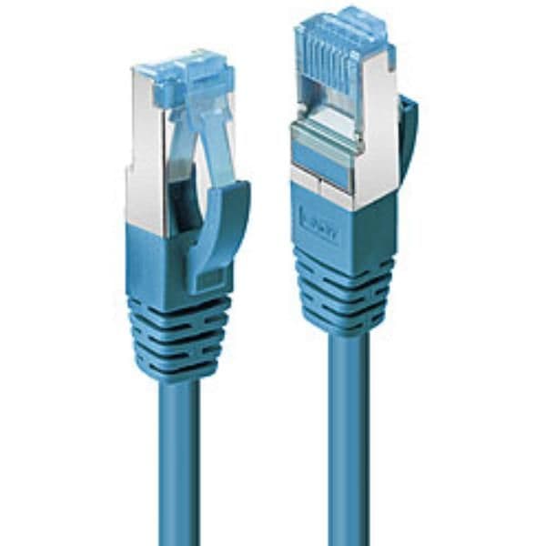 indietro Cavo di Rete Cat.6A S/FTP LSZH Blu, 3m