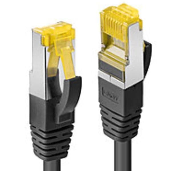 Cavo di Rete RJ45 S/FTP LSZH Nero, 1m