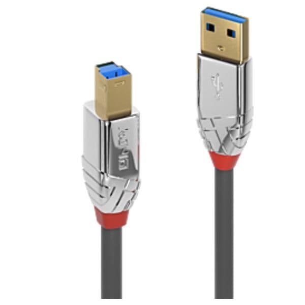 Cavo USB 3.2 Tipo A a B, 5 Gbit/s, Cromo Line, 2m