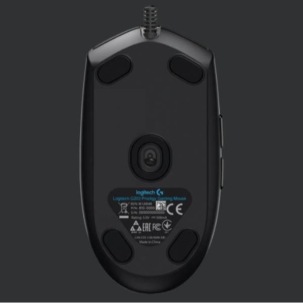 G203 LIGHTSYNC GAMING MOUSE BLACK