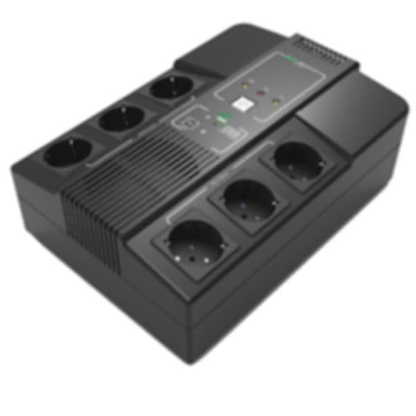MULTIPRESA - LINE INTERACTIVE 1000 VA 600 W CON 6 PRESE SHUKO E USB