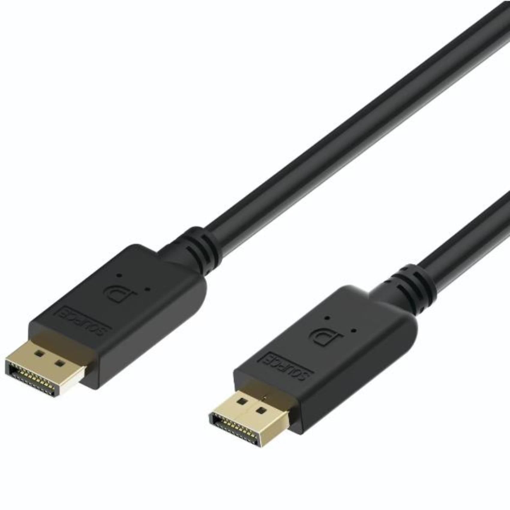 NILOX TECH - Cavo DisplayPort 1.4 20pin, maschio a maschio, risoluzione supportata fino a 8k, lunghezza cavo 2 metri, confezione retail