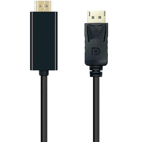 NILOX TECH - Cavo adattatore DisplayPort 2.0 a connettore HDMI 2.0, lunghezza cavo 2 metri, maschio a maschio