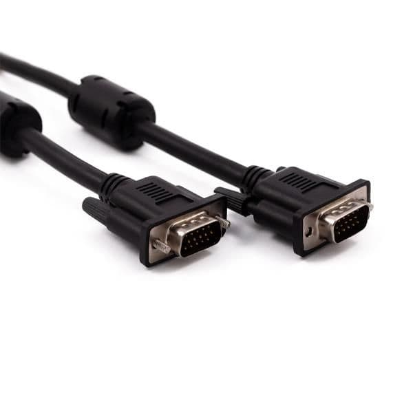NILOX TECH - Cavo con connettore VGA a connettore VGA, maschio a maschio, lunghezza cavo 1.8 metri