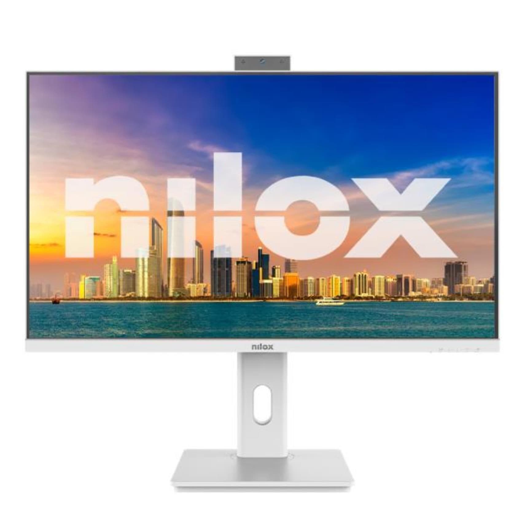 NILOX TECH - Monitor Regolabile 24" 120Hz/IPS/Full HD/Webcam