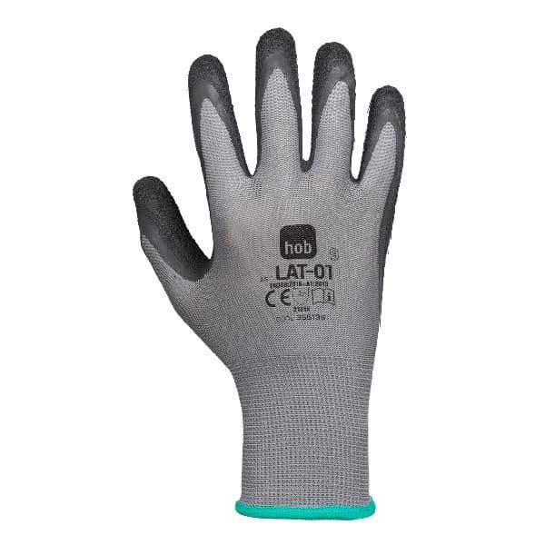 GUANTI 100% POLIESTERE CALIBRO 13 / LATTICE TG.10 - 12PA