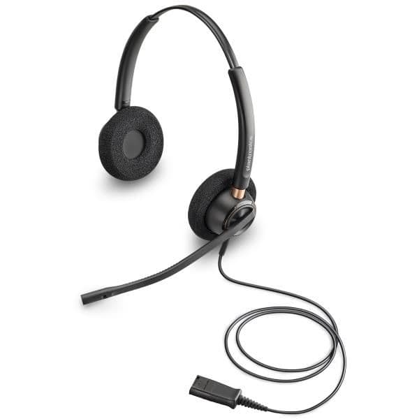 Cuffia HP Poly EncorePro 520 con QD