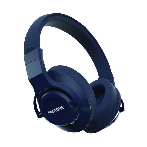 PANTONE - Cuffia Bluetooth con cancellazione attiva del rumore, padiglioni richiudibili, sovra aurali