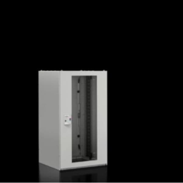 Armadio di rete TX CableNet con porta trasparente