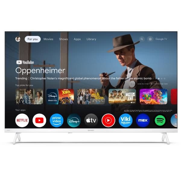 32 HF HD Google TV Bianco