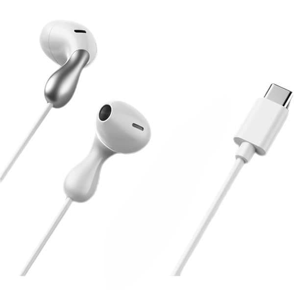 AURICOLARI A FILO TYPE C WHITE