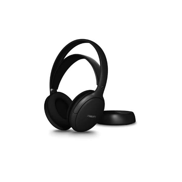 CUFFIE OVER-EAR WIRELESS TV + BASE