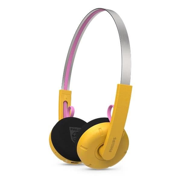 CUFFIA ON-EAR WIRELESS/CAVO THE RINGO DUO BLUETOOTH MICROFONO - GIALLO