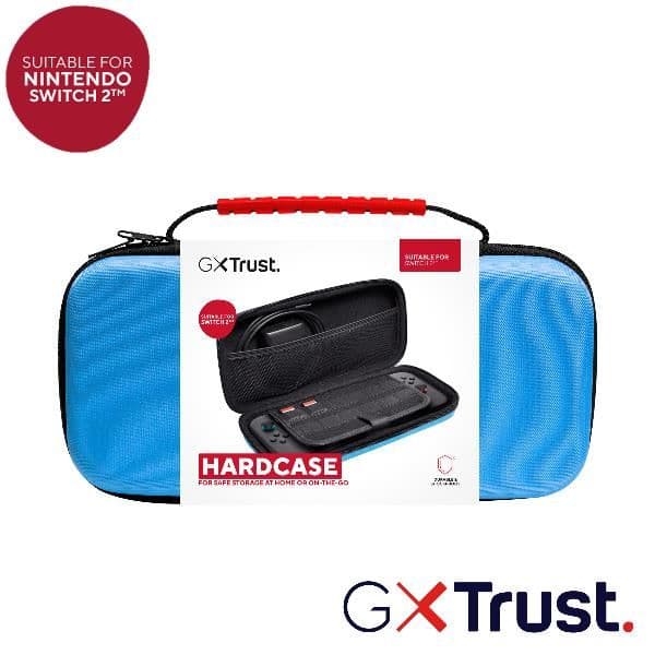 CUSTODIA RIGIDA PER NINTENDO SWITCH 2 - TRUST GAMING GXT 1248 - BLU