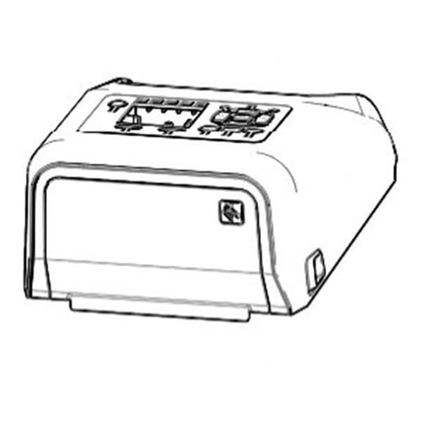 Kit, Cover Assembly for Standard Models with LCD (includes Media Window), ZD620T