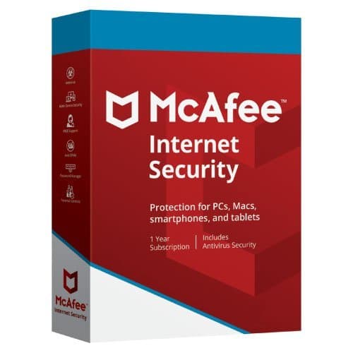 McAfee Internet Security 10 Utenti 1 Anno