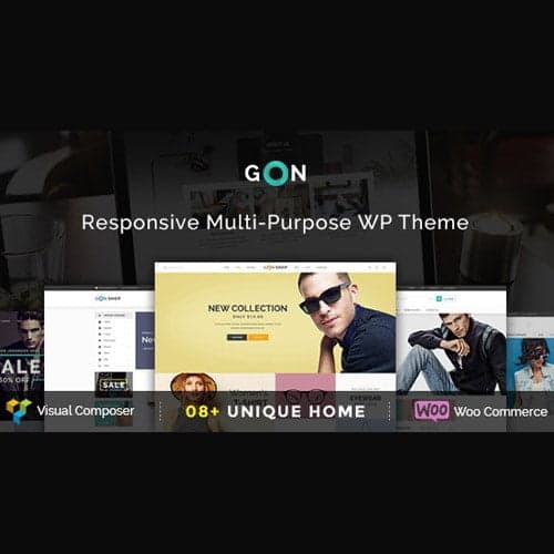 Gon Responsive Multi-Purpose WordPress Theme