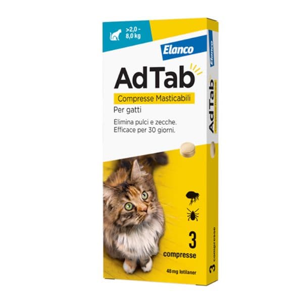 Elanco AdTab per gatti 2-8KG