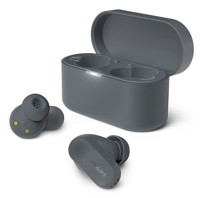 Philips Serie 3000 TAT3509GY/00 cuffia e auricolare True Wireless Stereo (TWS) In-ear Musica e Chiamate Bluetooth Grigio GARANZIA ITALIA