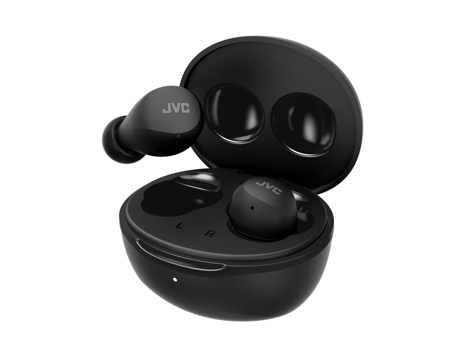 JVC HA-A6T Auricolare True Wireless Stereo (TWS) In-ear Musica e Chiamate Bluetooth Nero GARANZIA ITALIA
